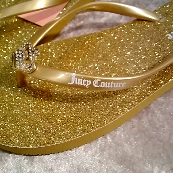 Juicy Couture Flip Flops - Picture 3 of 4